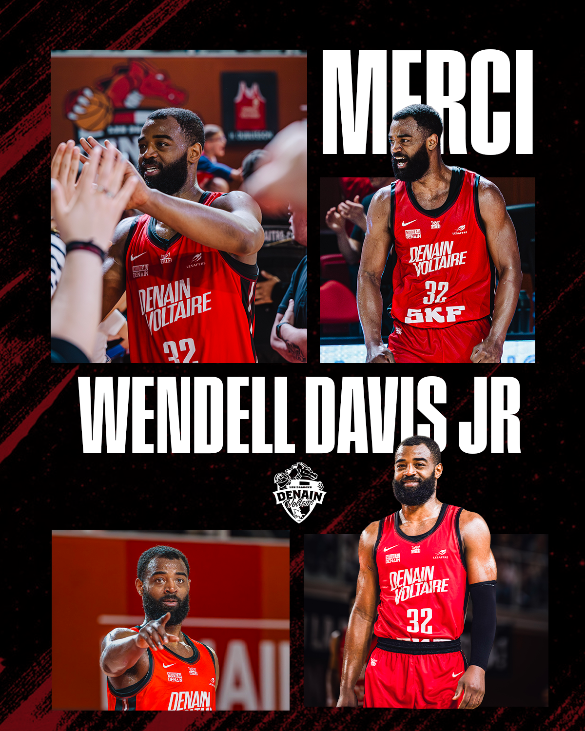 MERCI WENDELL !